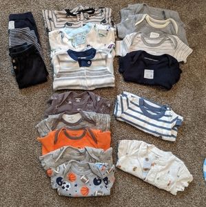 0-3 month baby boy lot